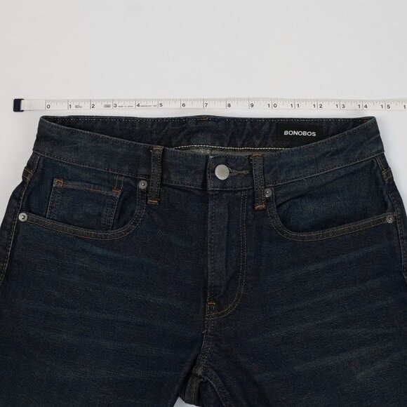 Bonobos Slim Fit Dark Wash Denim Blue Jeans 29X30 - Picture 5 of 6